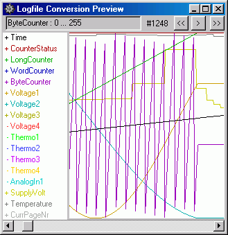 Screenshot graphische Vorschau